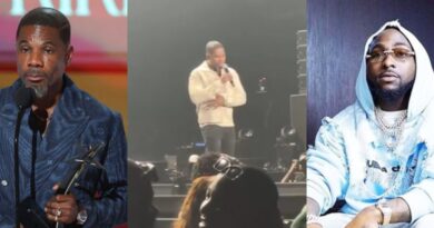 Kirk Franklin in Davido's Concert