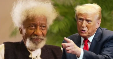 Wole Soyinka and Trump