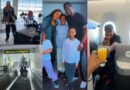 Anita Okoye returns to Nigeria with her kids