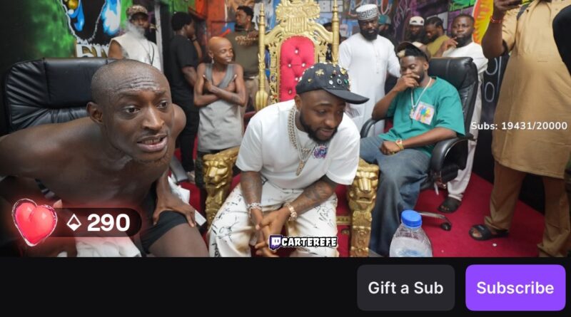 Carter Efe and Davido