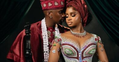 Priscilla Ojo and Juma Jux