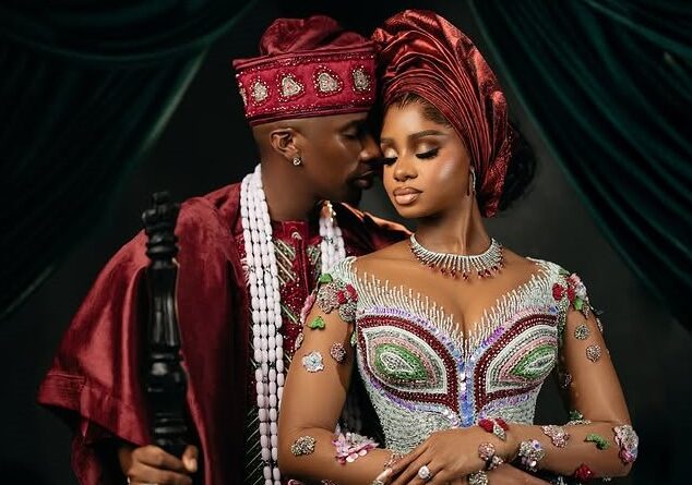 Priscilla Ojo and Juma Jux