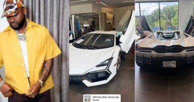 Davido’s 2026 Lamborghini Revuelto