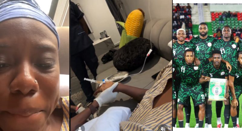 Teni Recieves IV Drip