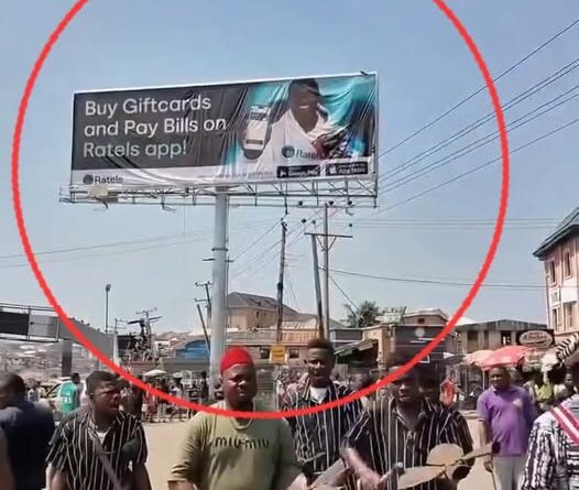 BLord Uses VeryDarkMan’s Face on Billboard