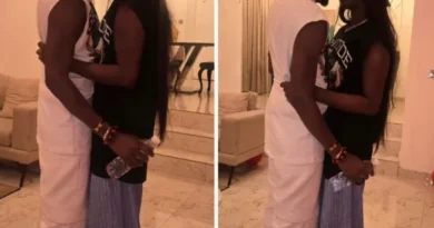 Natasha Idibia Shares Passionate Valentine's Day Photos with Husband