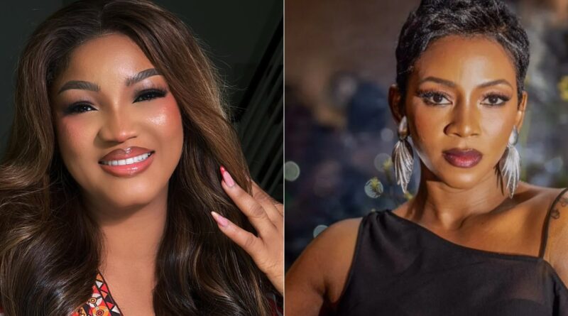 Omotola Denies Longstanding Feud with Genevieve Nnaji