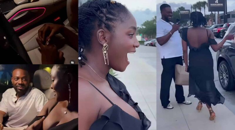 Adekunle Gold Surprises Simi With New Mercedes-Benz