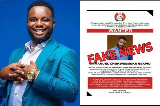EFCC dismisses viral ‘wanted’ poster of comedian Sabinus
