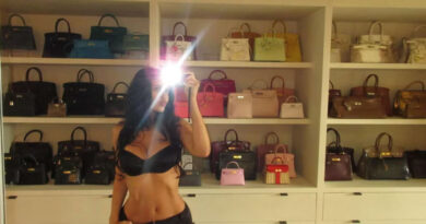 Kylie Jenner showcases premium Hermés collection